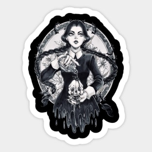 Wednesday Addams Sticker